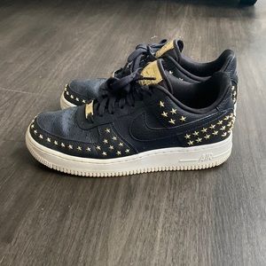 Nike Air Force with stars